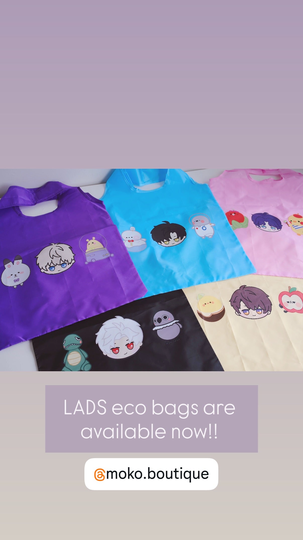 LADS Fan Art Eco Tote Bag