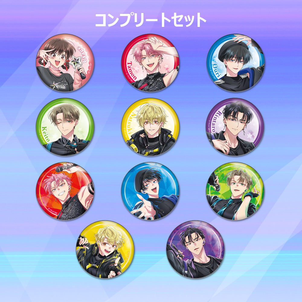 Tamon's B-Side F/ACE FIRST LIVE NAUTICAL STAR Trading Can Badge (All 11 types) Preorder