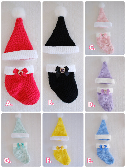 Holiday Hat and Stockings