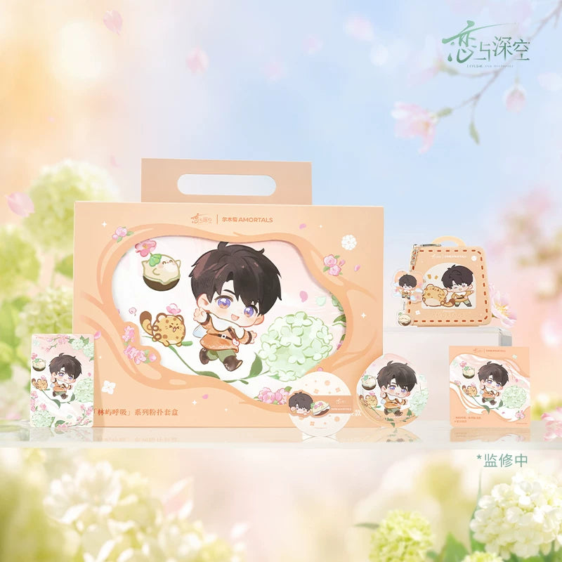 Love and Deepspace x Amortals Linkon Forest Breath Series Powder Puff Giftbox Preorder
