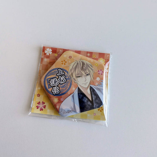 Ikemen Sengoku Can Badge - Kenshin Uesugi