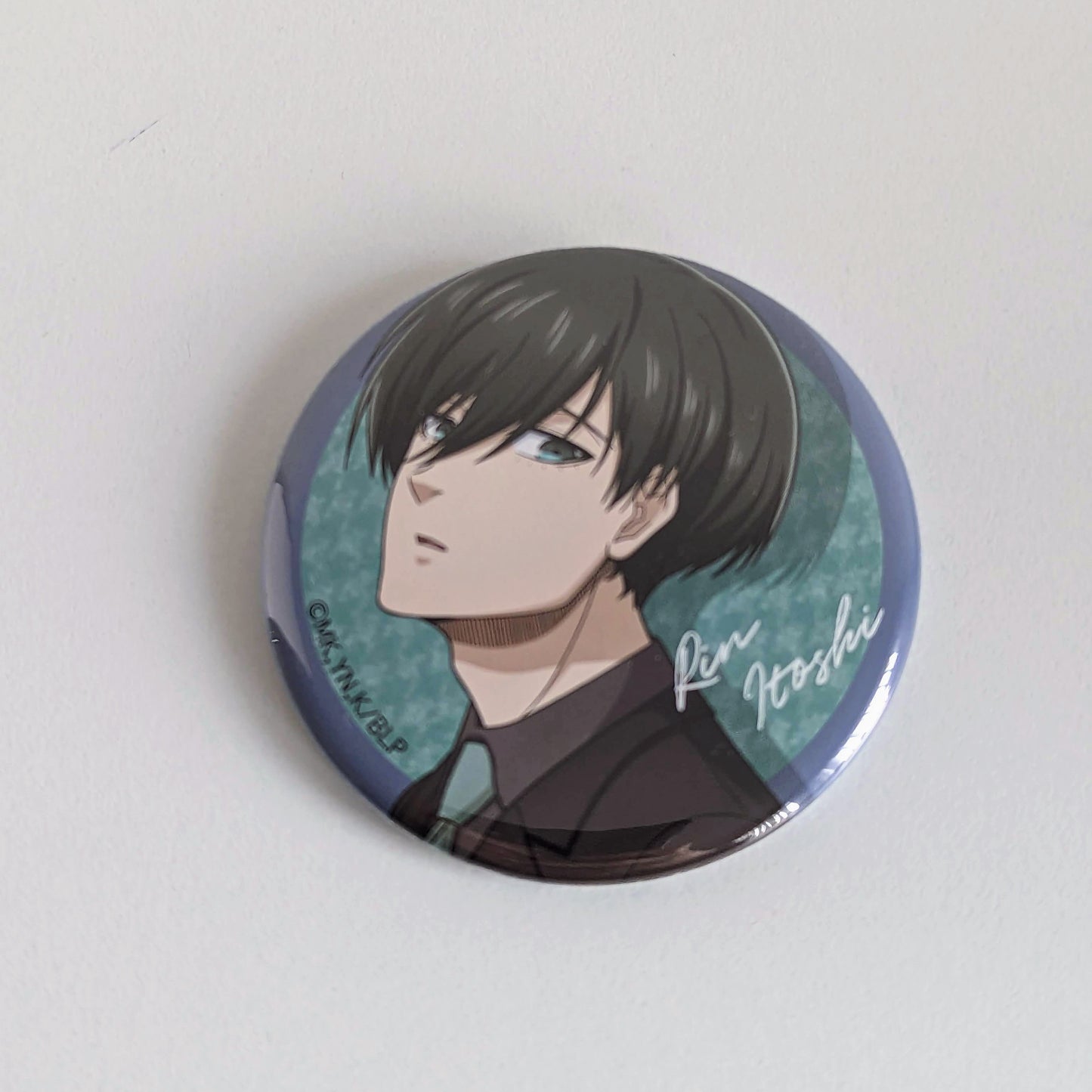 Blue Lock Can Badge - Rin Itoshi