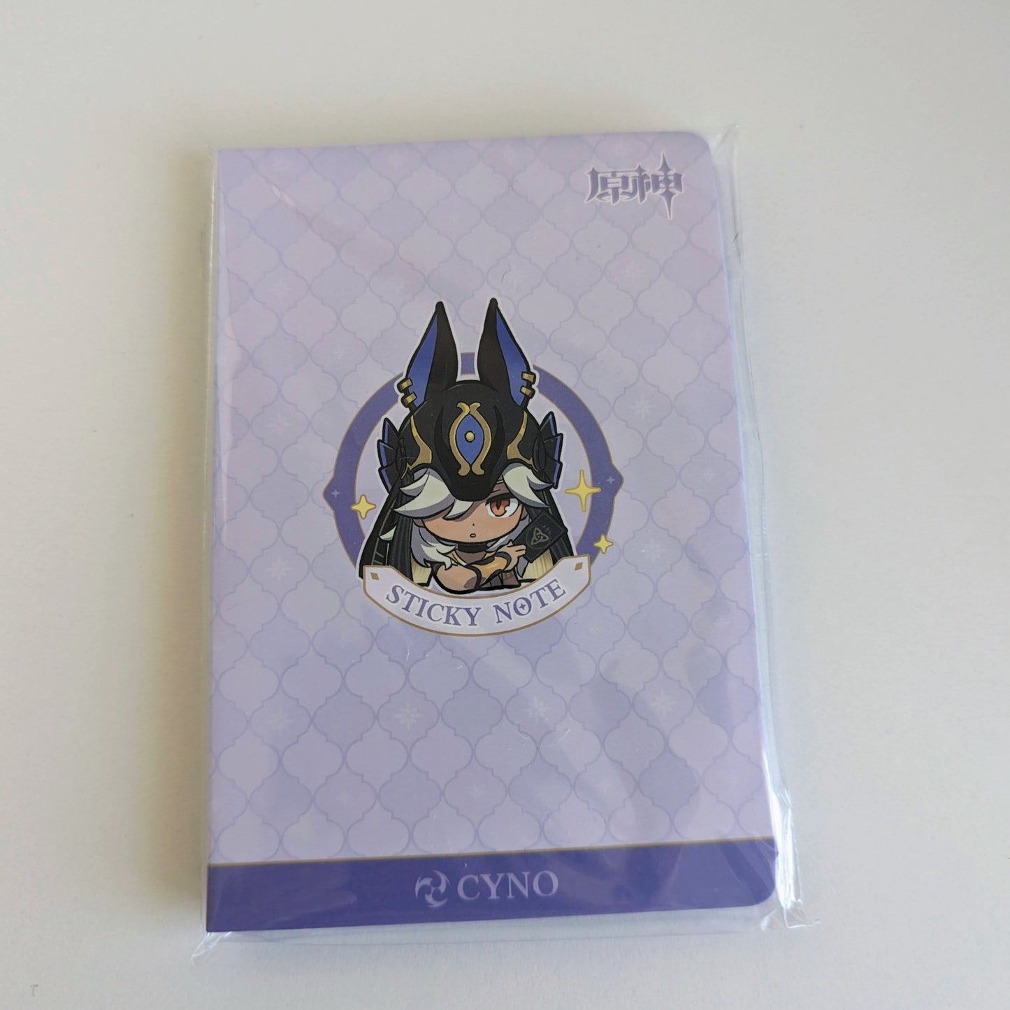 Genshin Impact Sticky Notepad - Cyno