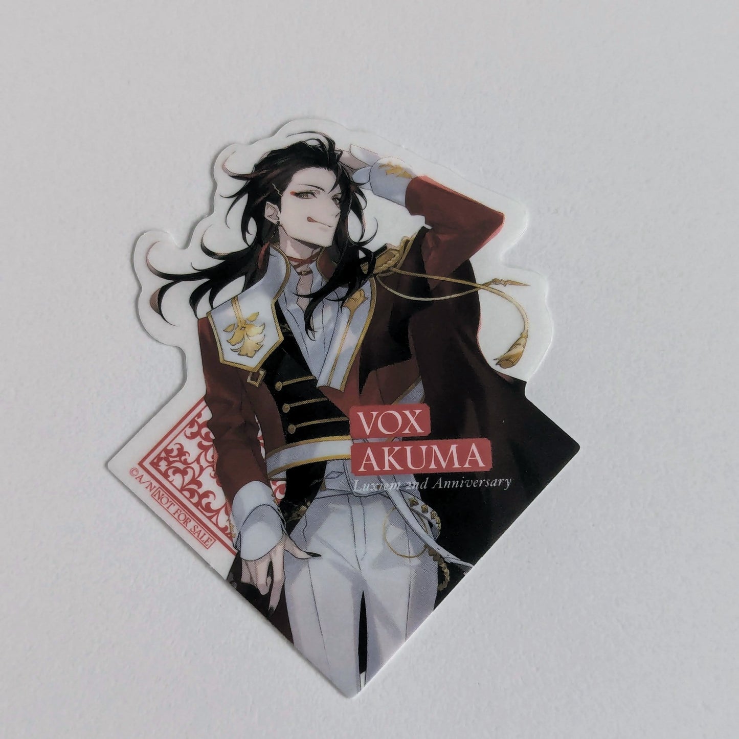 NIJISANJI EN Luxiem 2nd Anniversary Sticker Vox Akuma