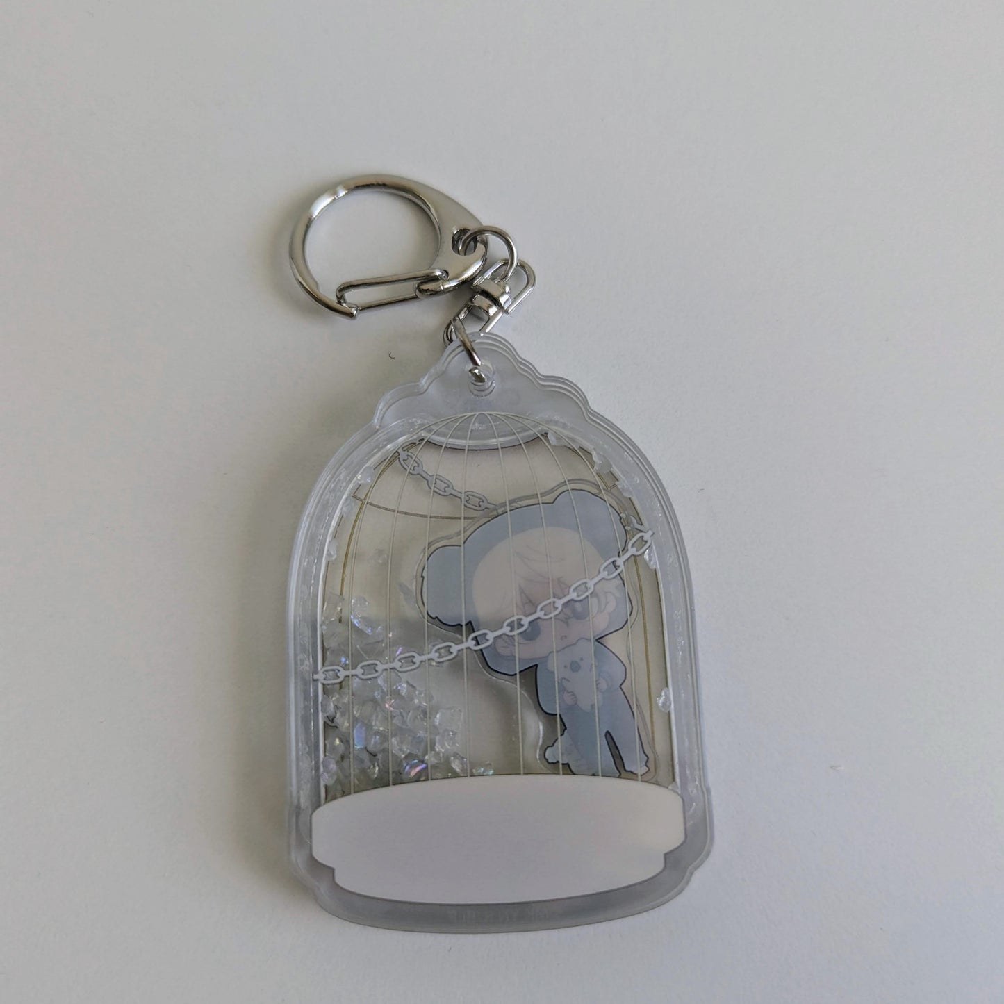 Blue Lock Shaker Acrylic Keychain Seishiro Nagi