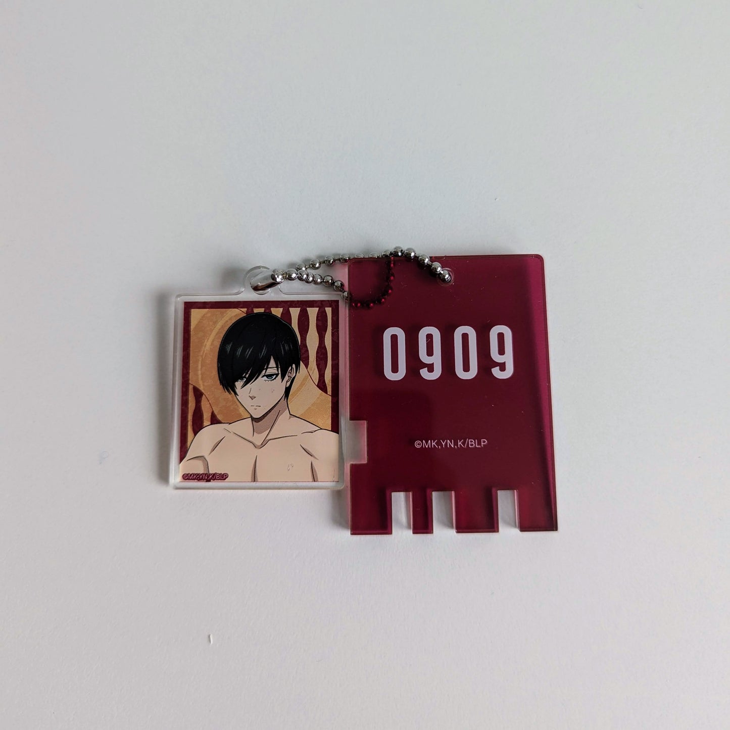 Blue Lock RAKU SPA Keychain Rin Itoshi