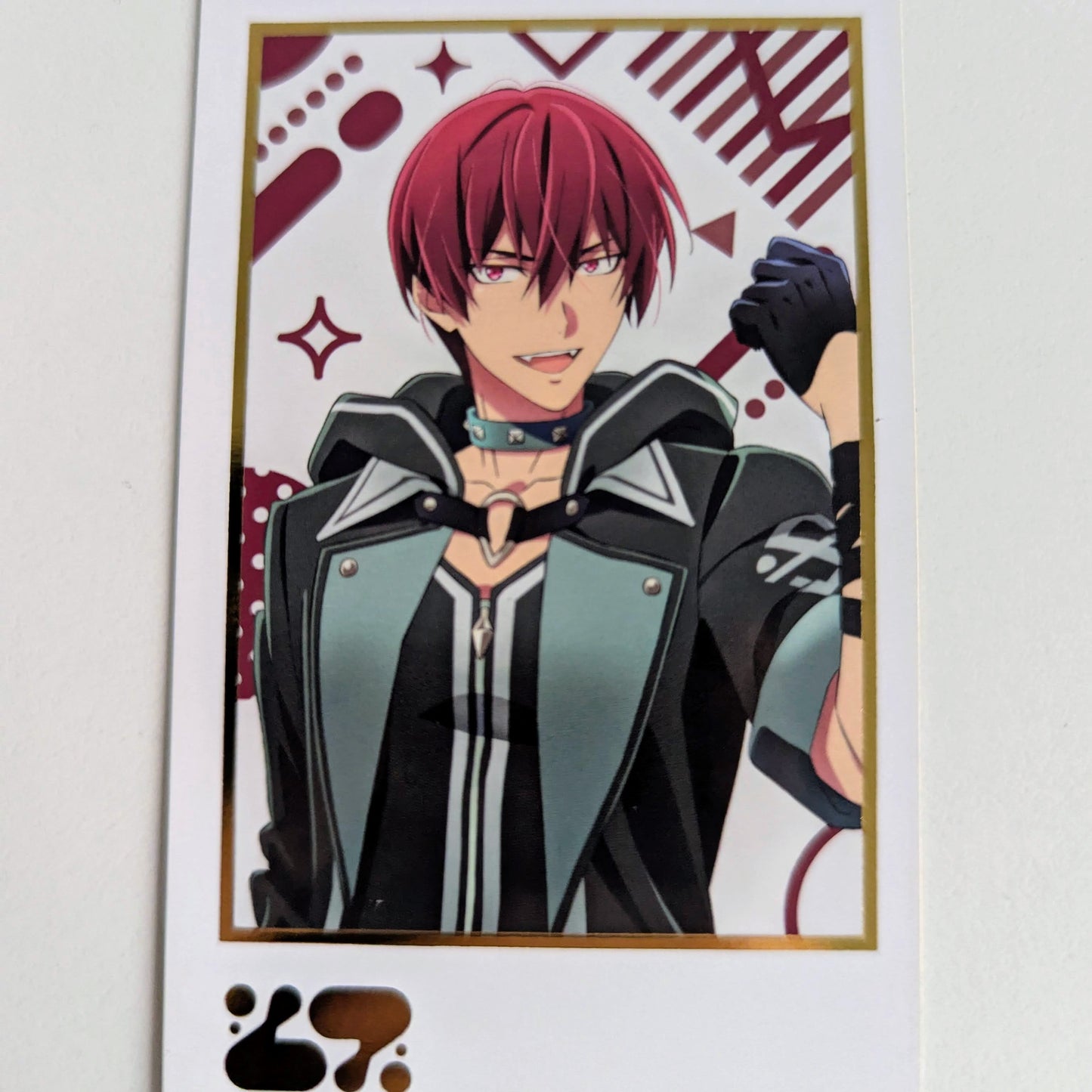Idolish7 Exhibition Memorial Photo Card Toma Inumaru