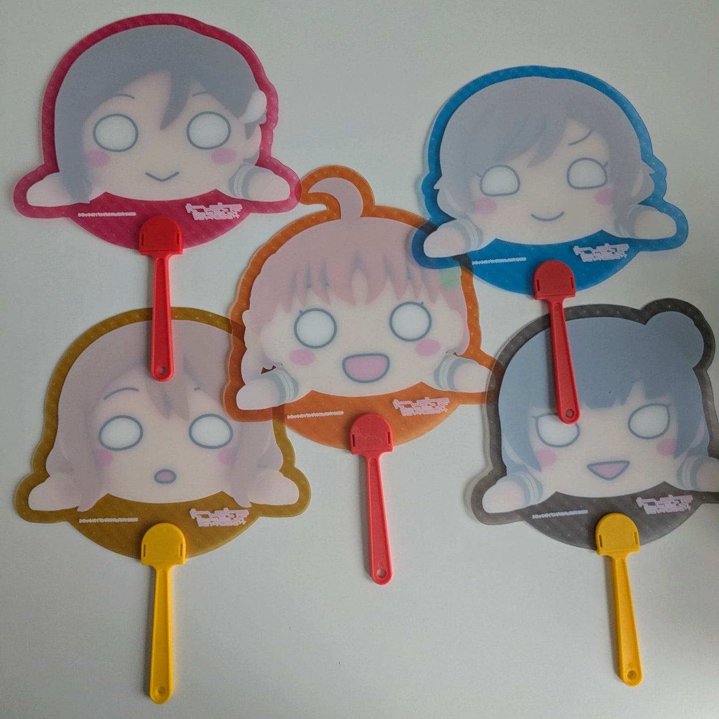 Love Live! Sunshine!! Aqours Fan Set of 5