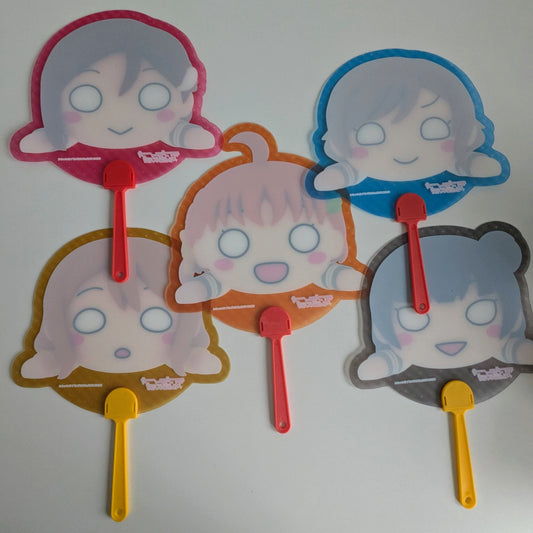 Love Live! Sunshine!! Aqours Fan Set of 5