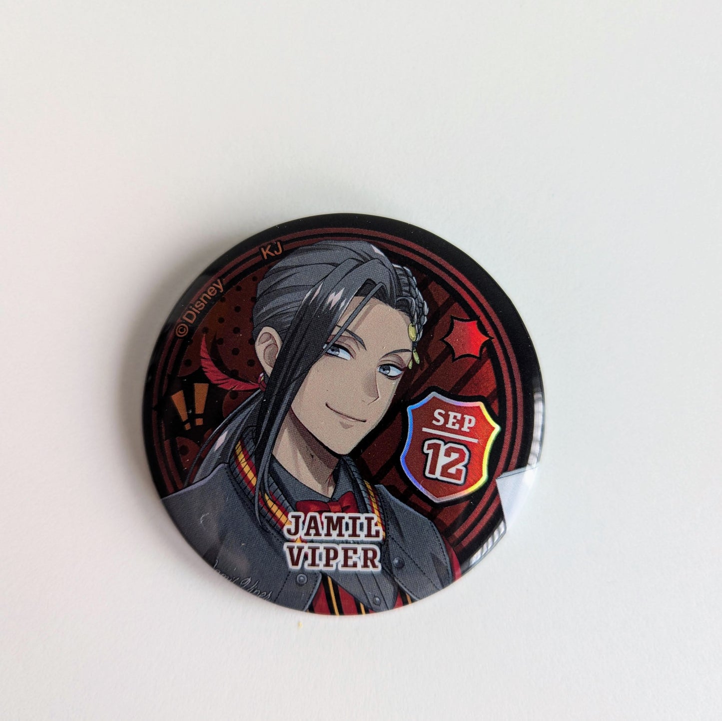 Twisted Wonderland Union Birthday Can Badge Button