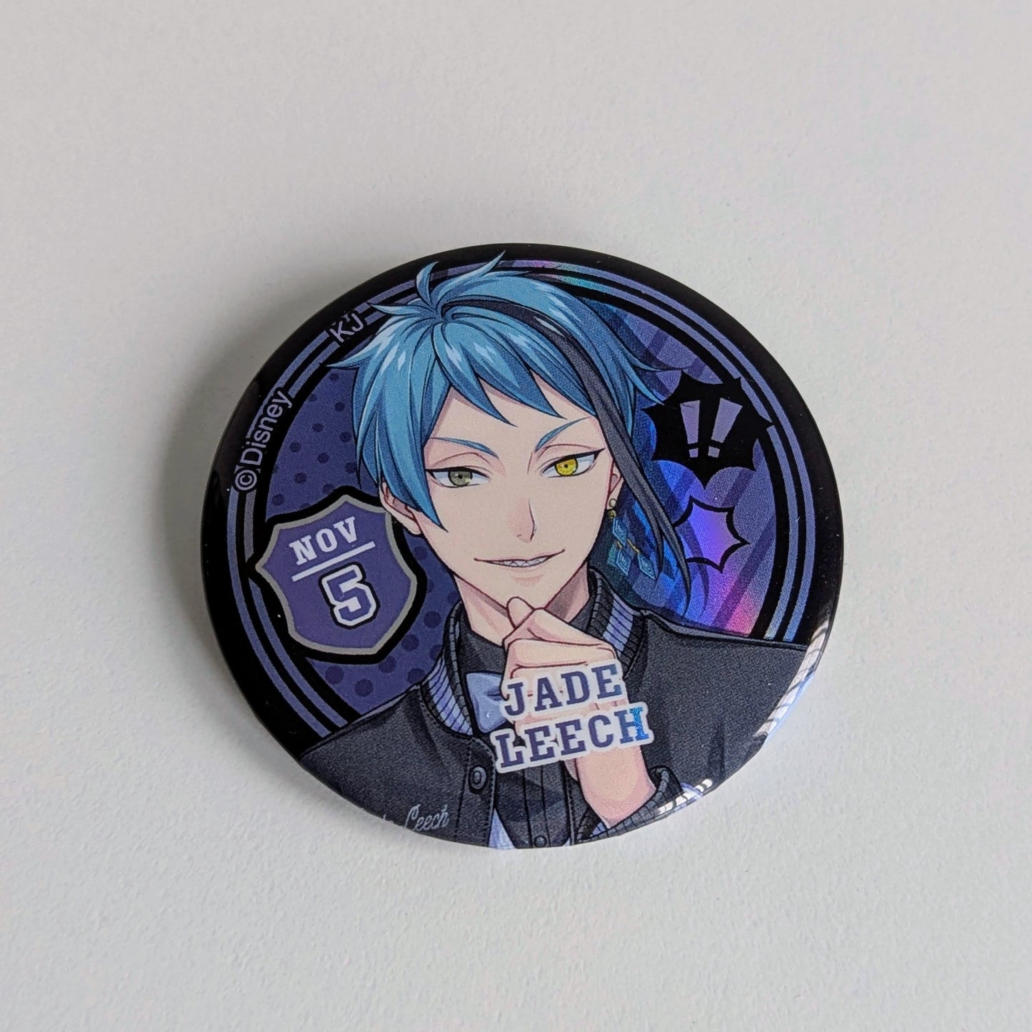 Twisted Wonderland Union Birthday Can Badge Button