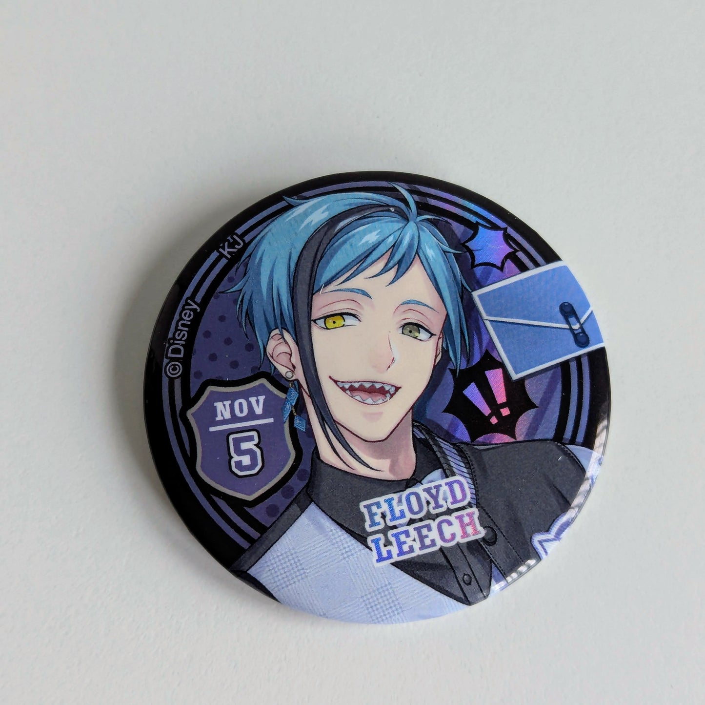 Twisted Wonderland Union Birthday Can Badge Button