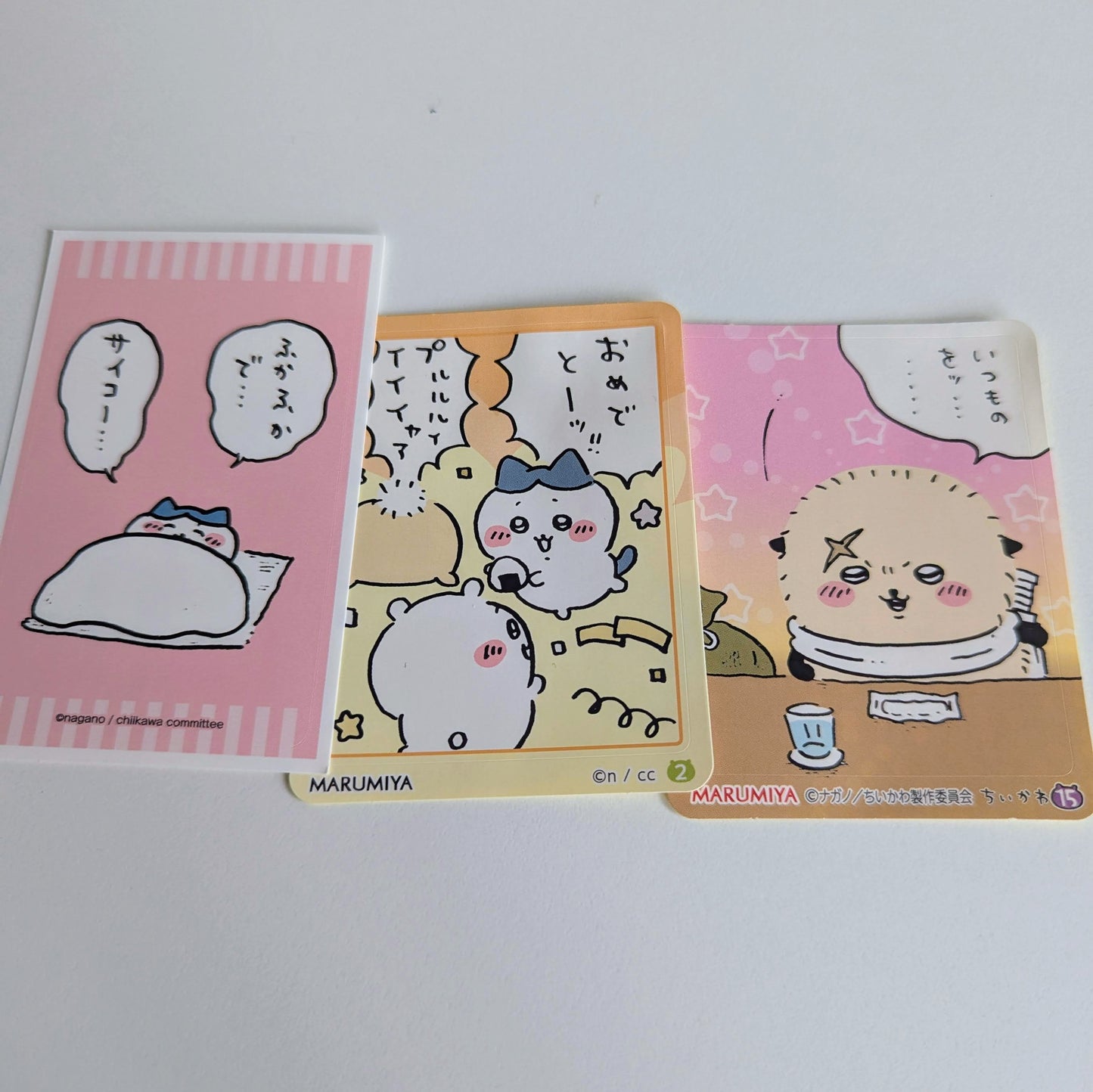 Chiikawa Stickers Set of 3
