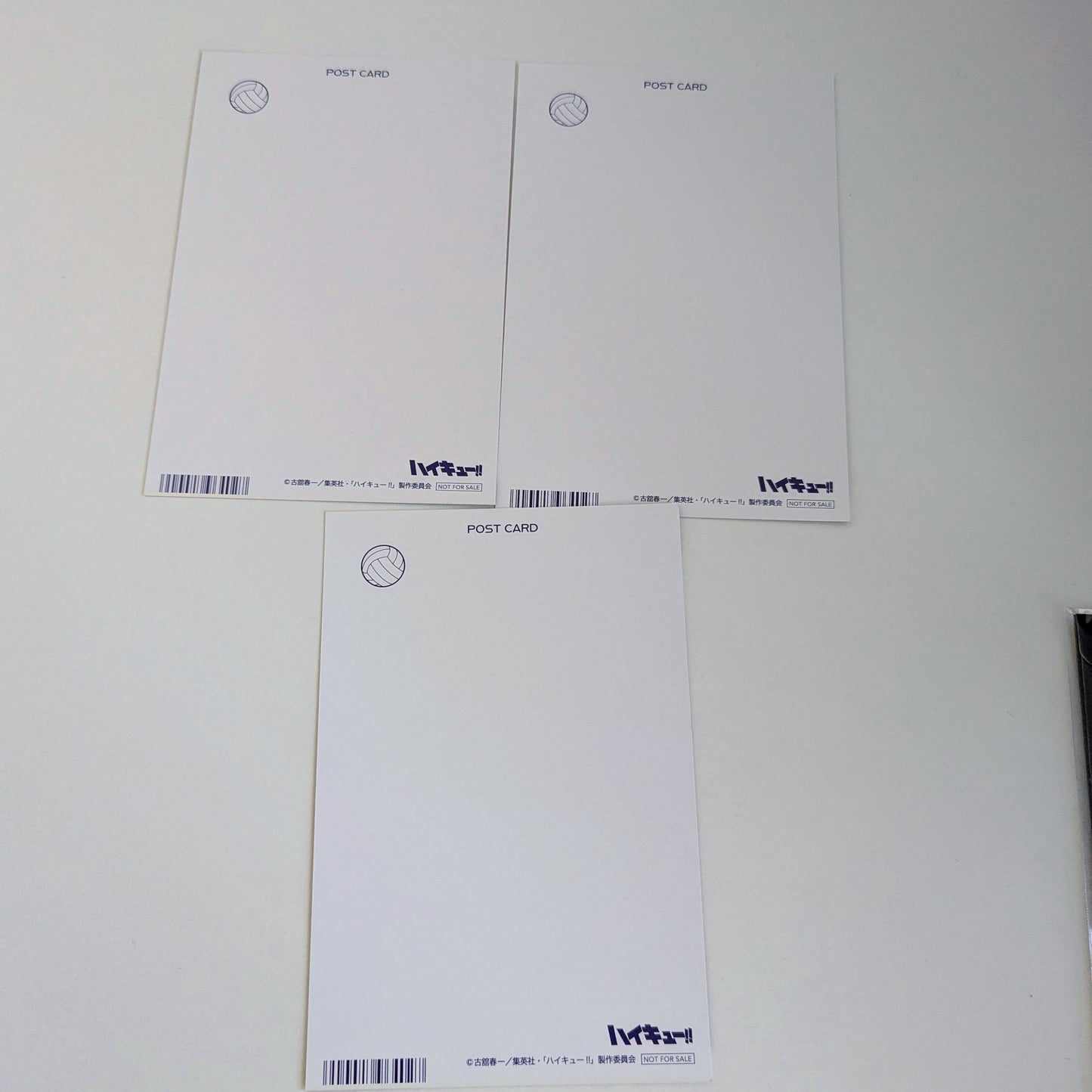 Haikyuu Postcards Set of 3