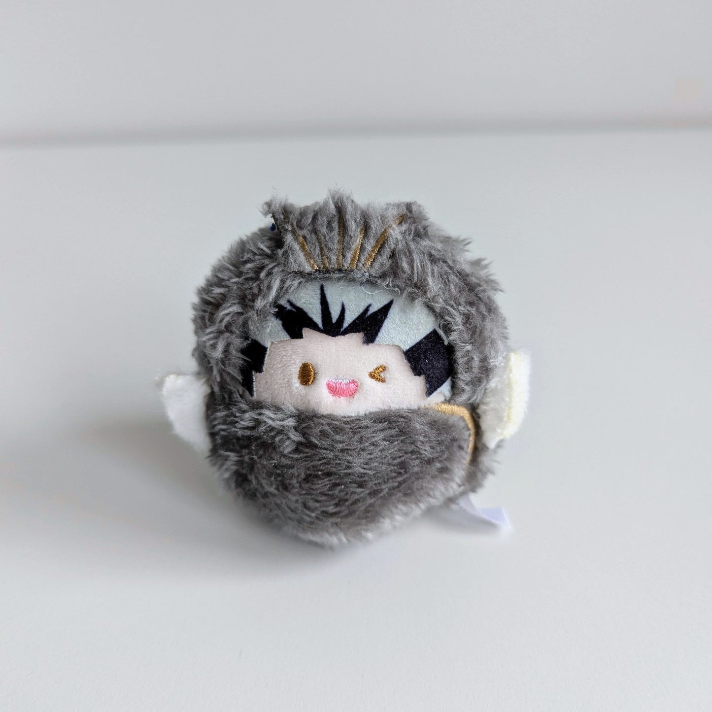 Haikyuu!! Kurumitapinui Plush Keychain Bokuto