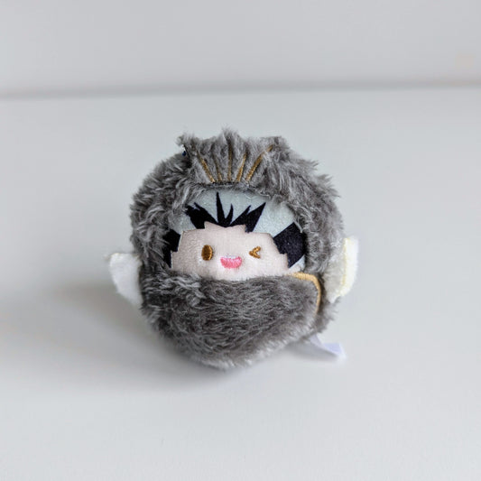 Haikyuu!! Kurumitapinui Plush Keychain Bokuto