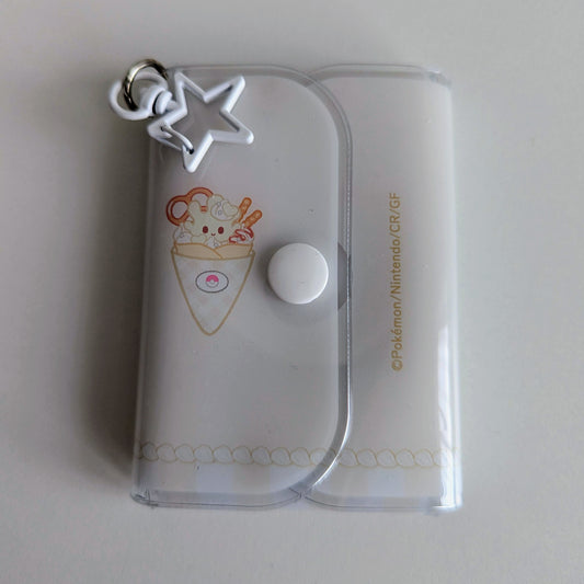 Pokemon Japan Photo Holder Card Case Keychain Milcery