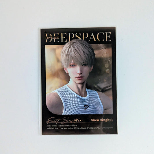 Love and Deepspace Fluttering Heart Postcard Xavier