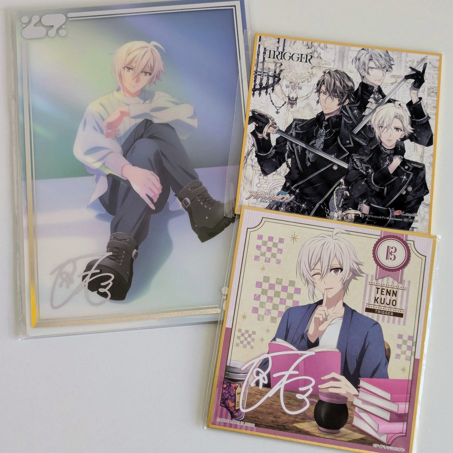Idolish7 Trigger Tenn Postcard Coaster Set of 3