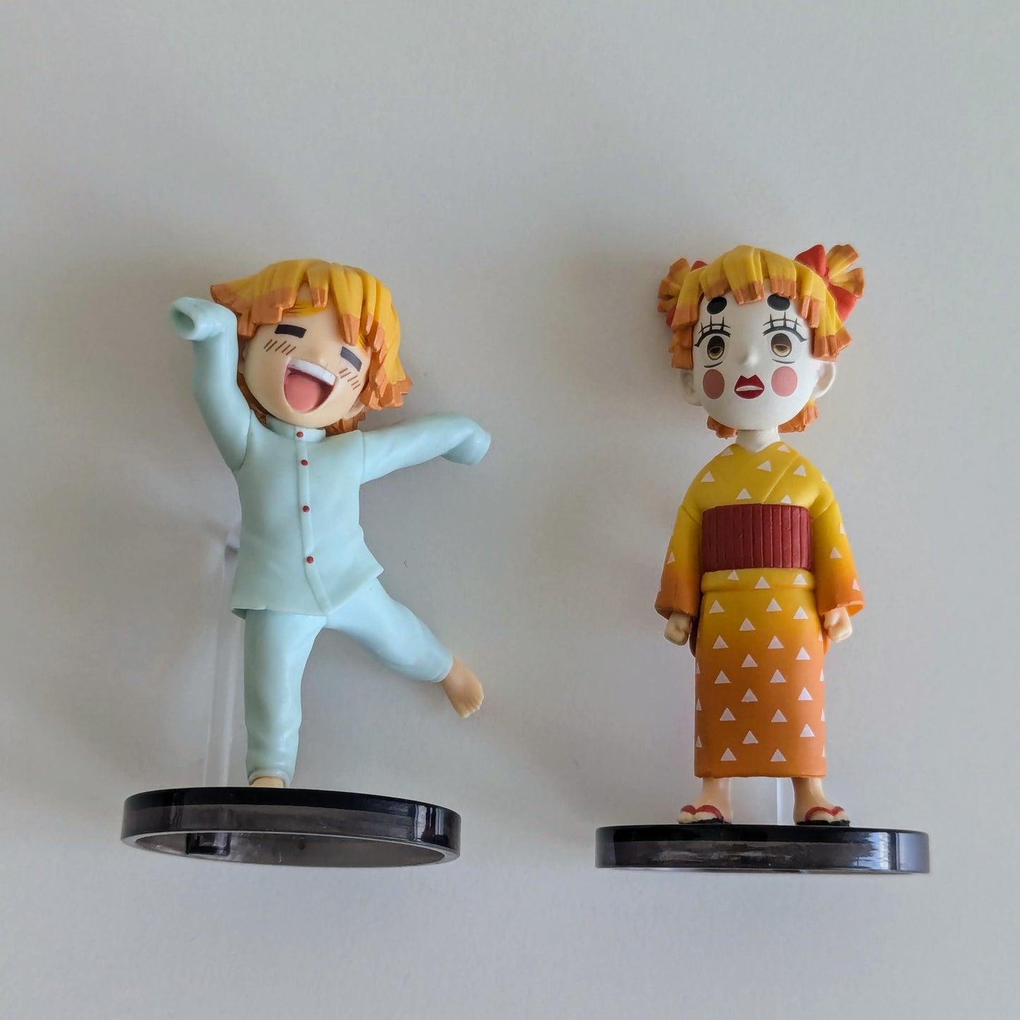 Demon Slayer Zenitsu Mini Figures Set of 2
