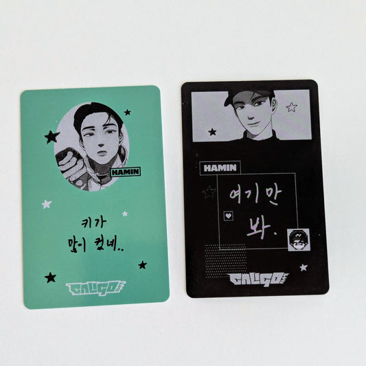 PLAVE Kpop Poca Card Hamin Set of 2
