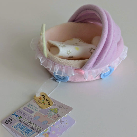 San-X Sumikko Gurashi Baby Tenori Plush Toy Stroller