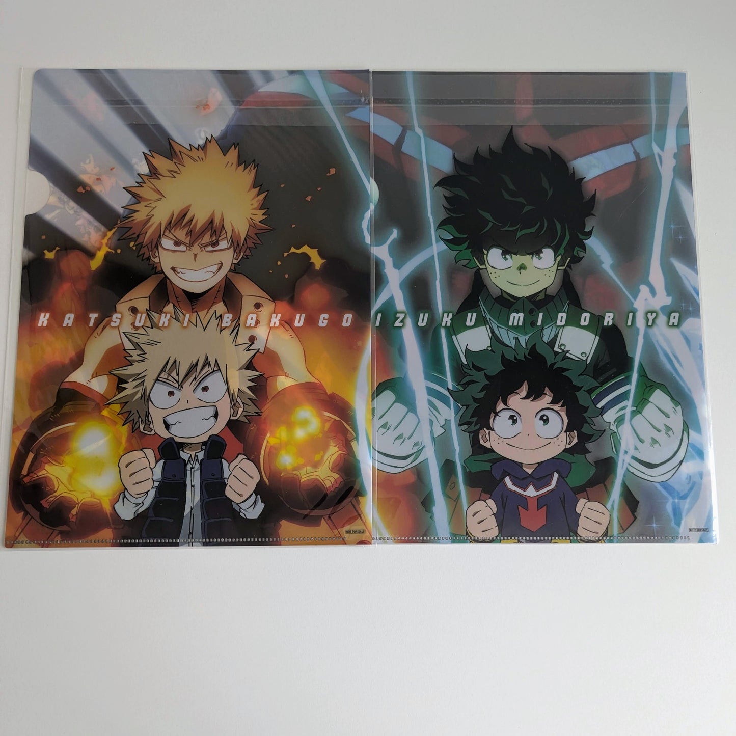 My Hero Academia Bakugo Midoriya Folder Set of 2