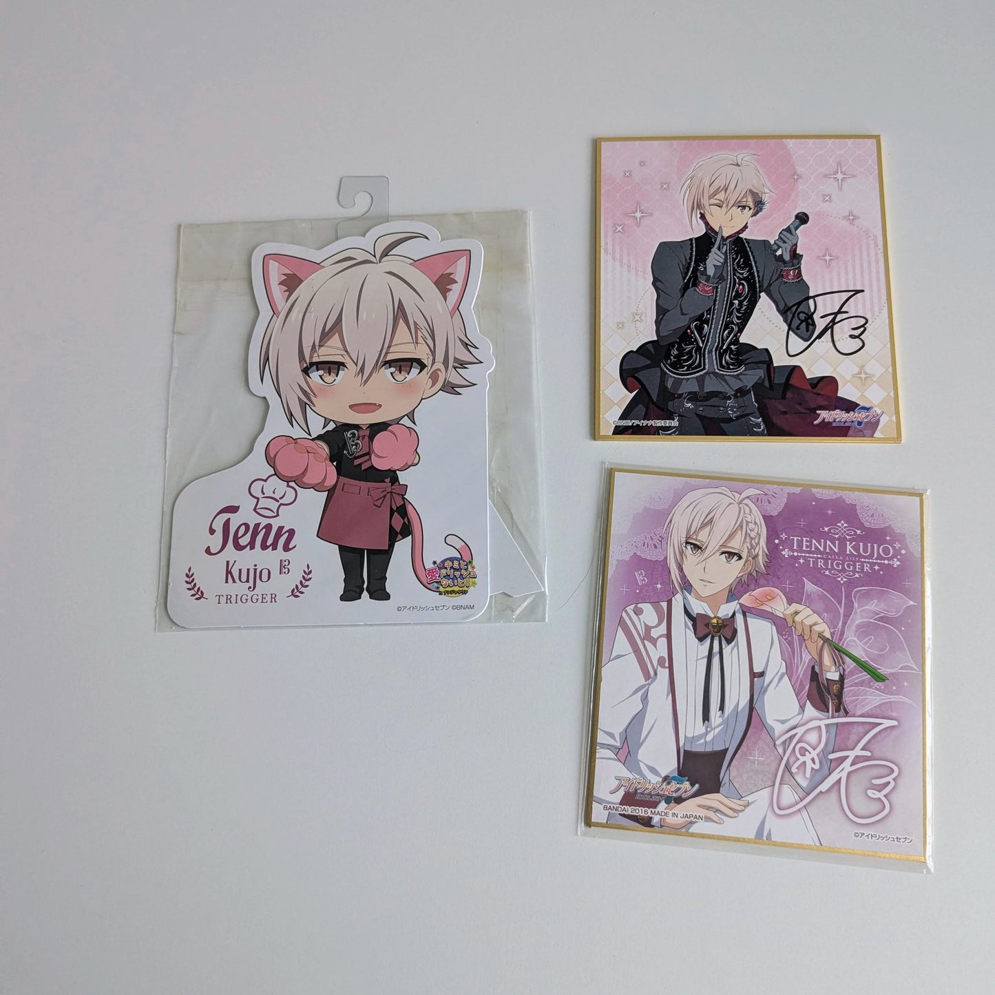 Idolish7 Kujo Tenn Assorted Cards Set of 3