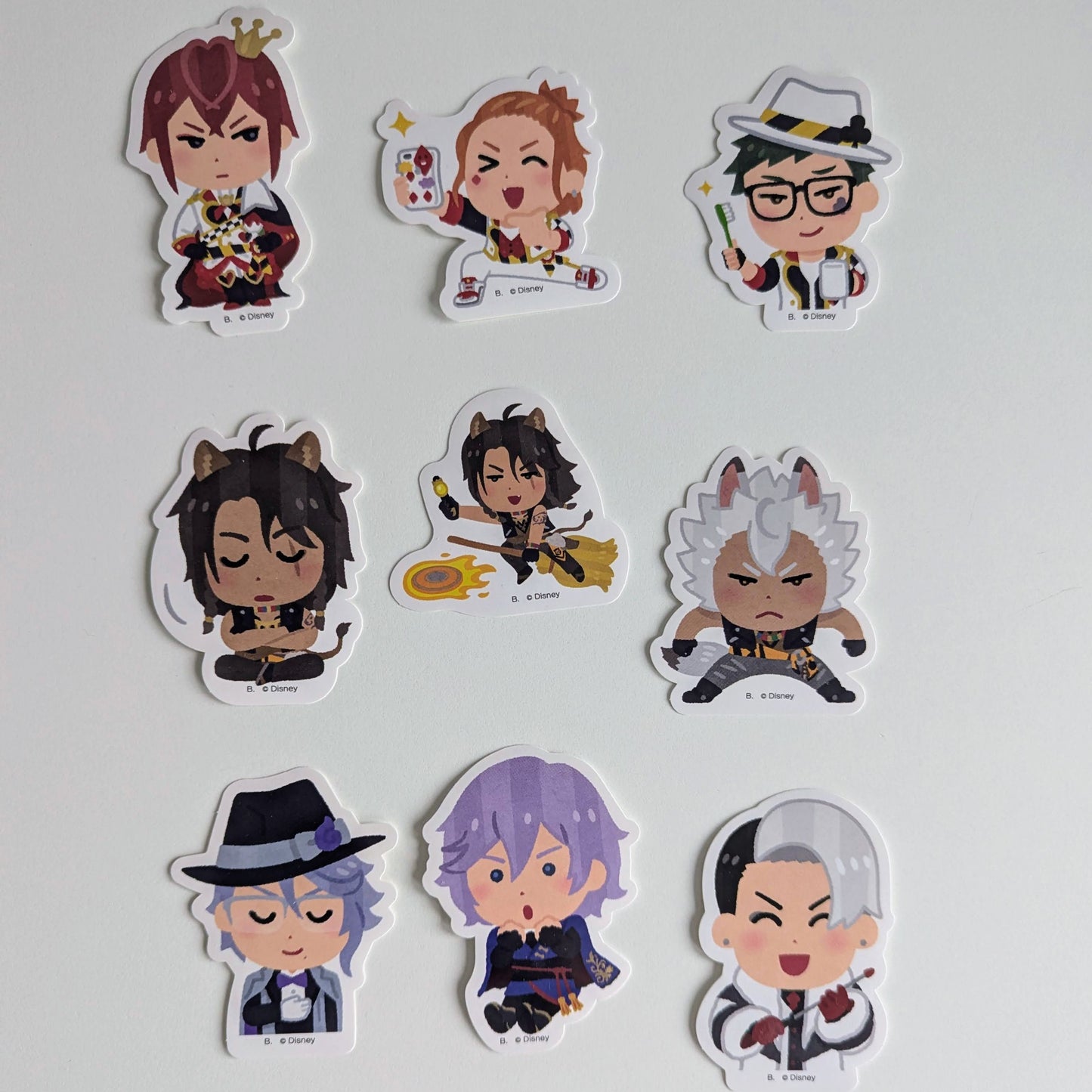 Twisted Wonderland Takashi Mifune Art Mini Deco Stickers