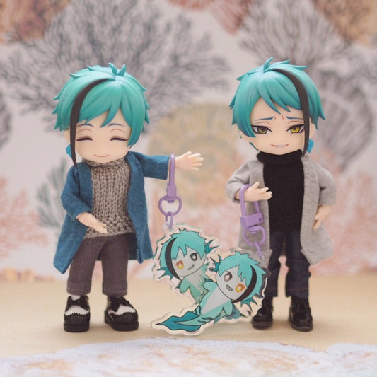 Twst Eel Fan Art Keychains