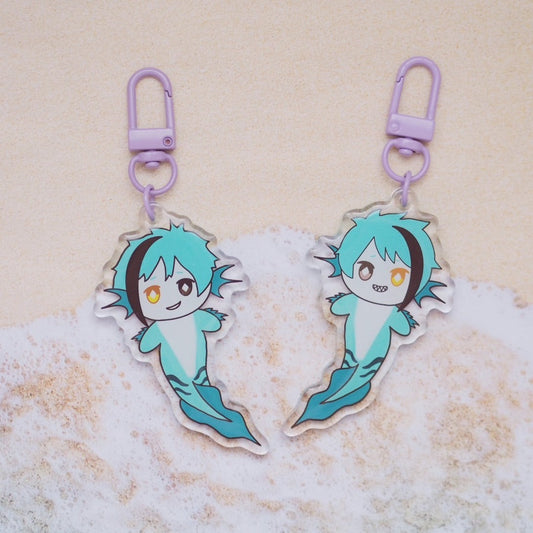 Twst Eel Fan Art Keychains