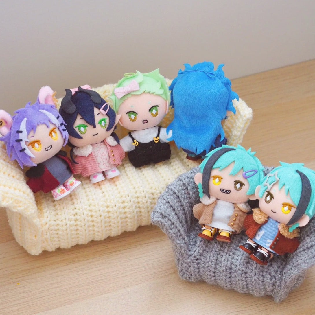 10cmぬいぐるみ用ベルベットジャケット