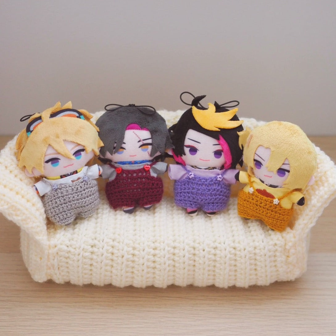 Knitted Pants Set (Shirt+Pants) for 10cm 11cm Plush Niji Puppet