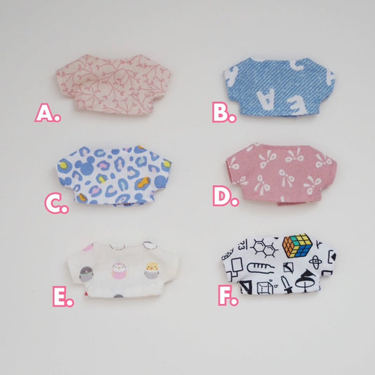 T-Shirts for 10cm Plushie vol.2