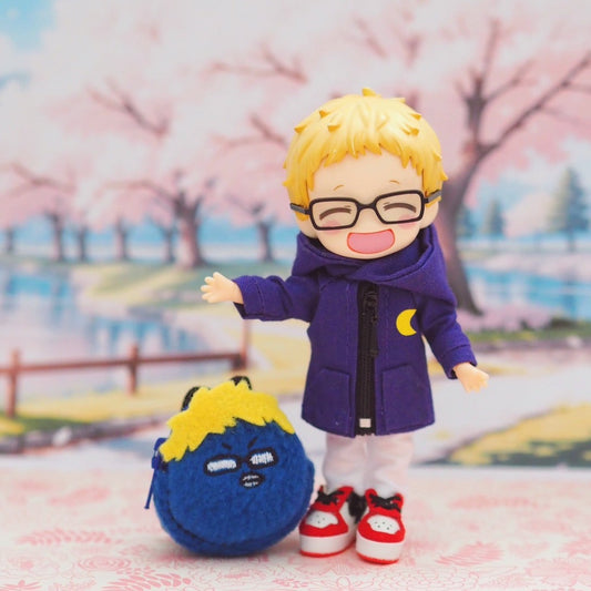 Volleyball Anime Tsukki Hoodie Set
