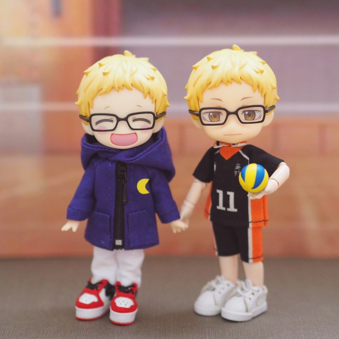 Volleyball Anime Tsukki Hoodie Set