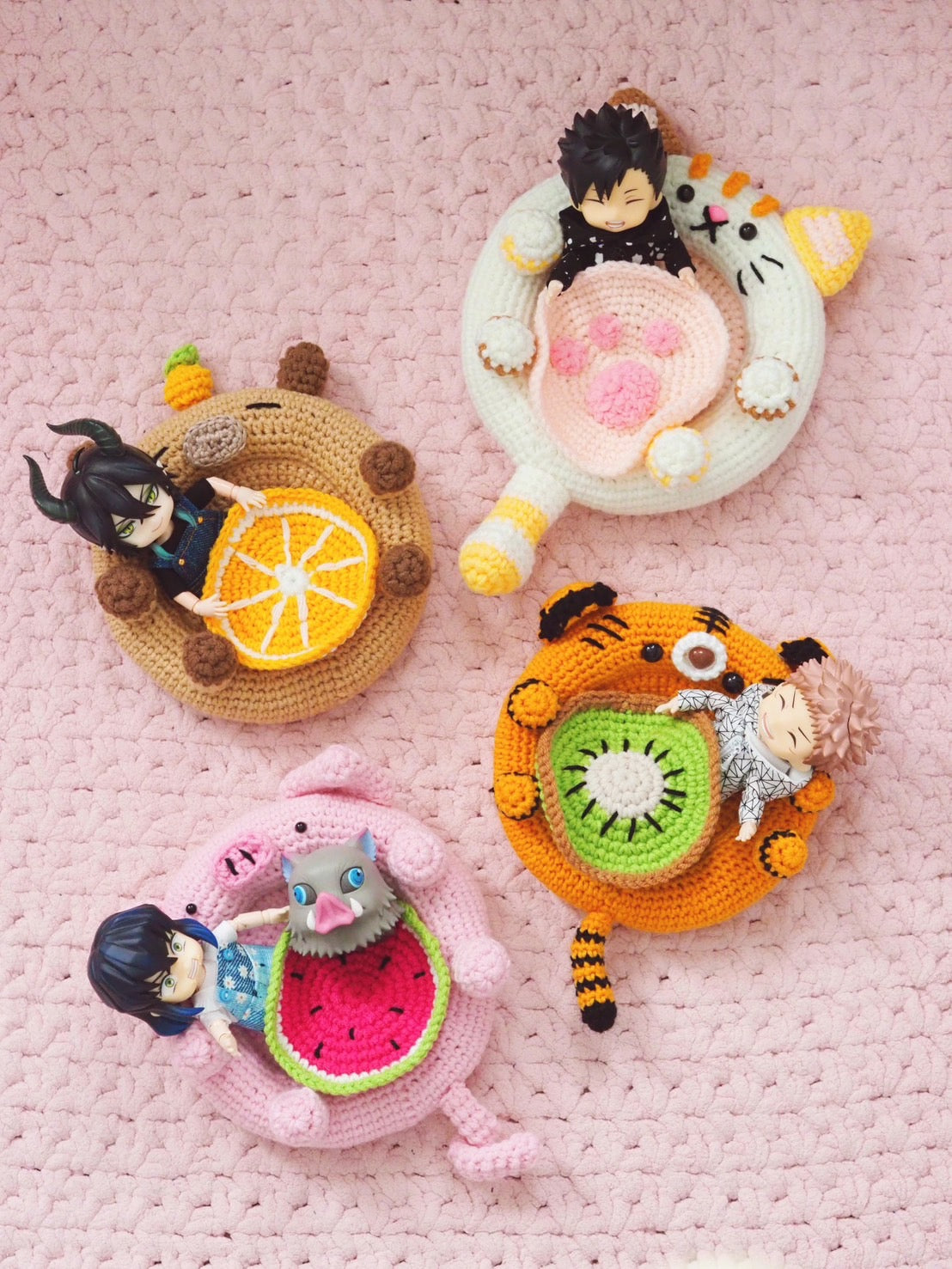Animal Donut Cushion