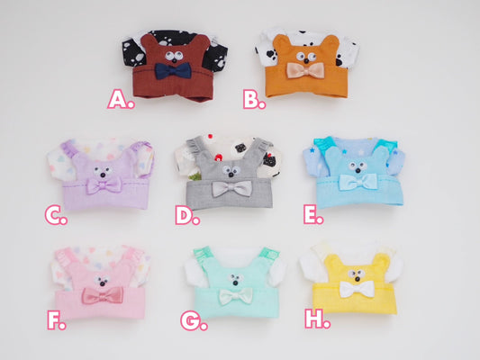 Gummy Bear Overall for 10cm 11 cm Plush