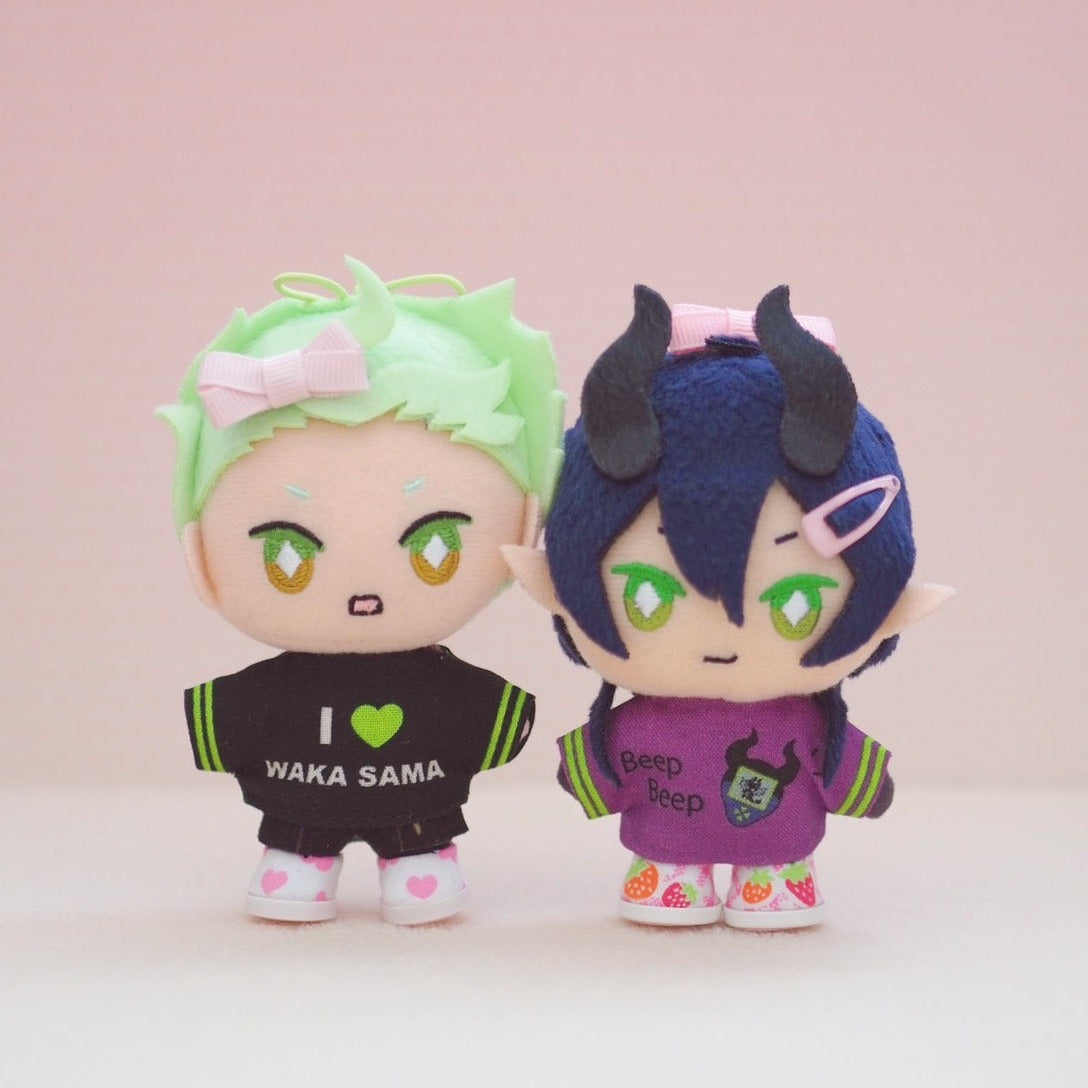 Twst Printed T-Shirts for 10cm Nui Plush