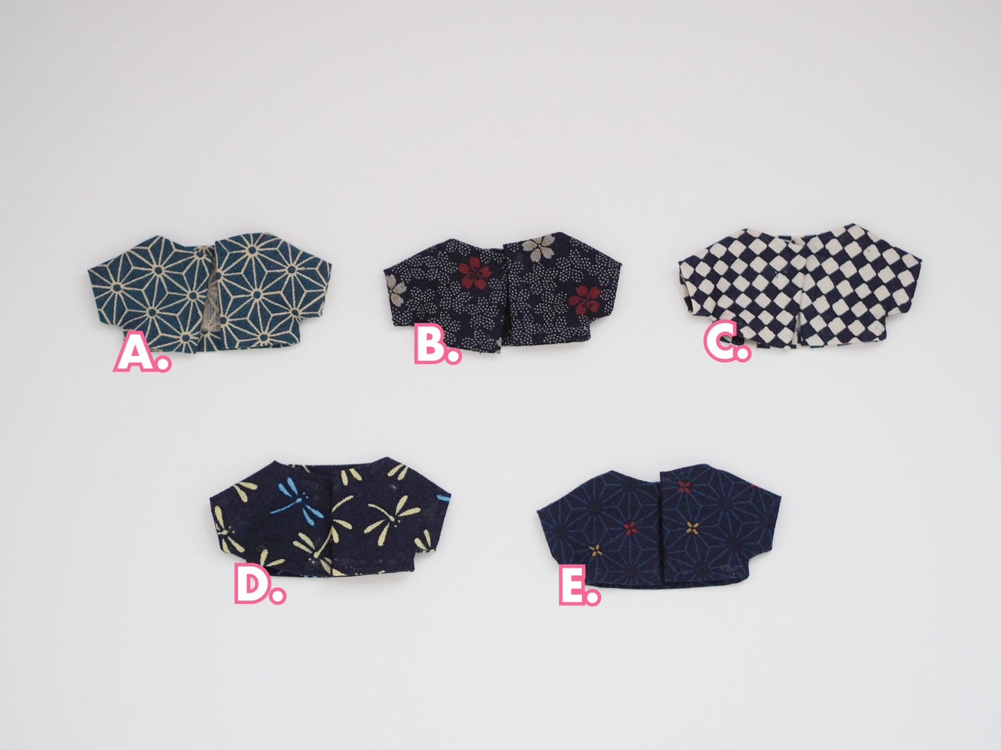 Haori Jackets for 10cm Plush Doll vol. 2