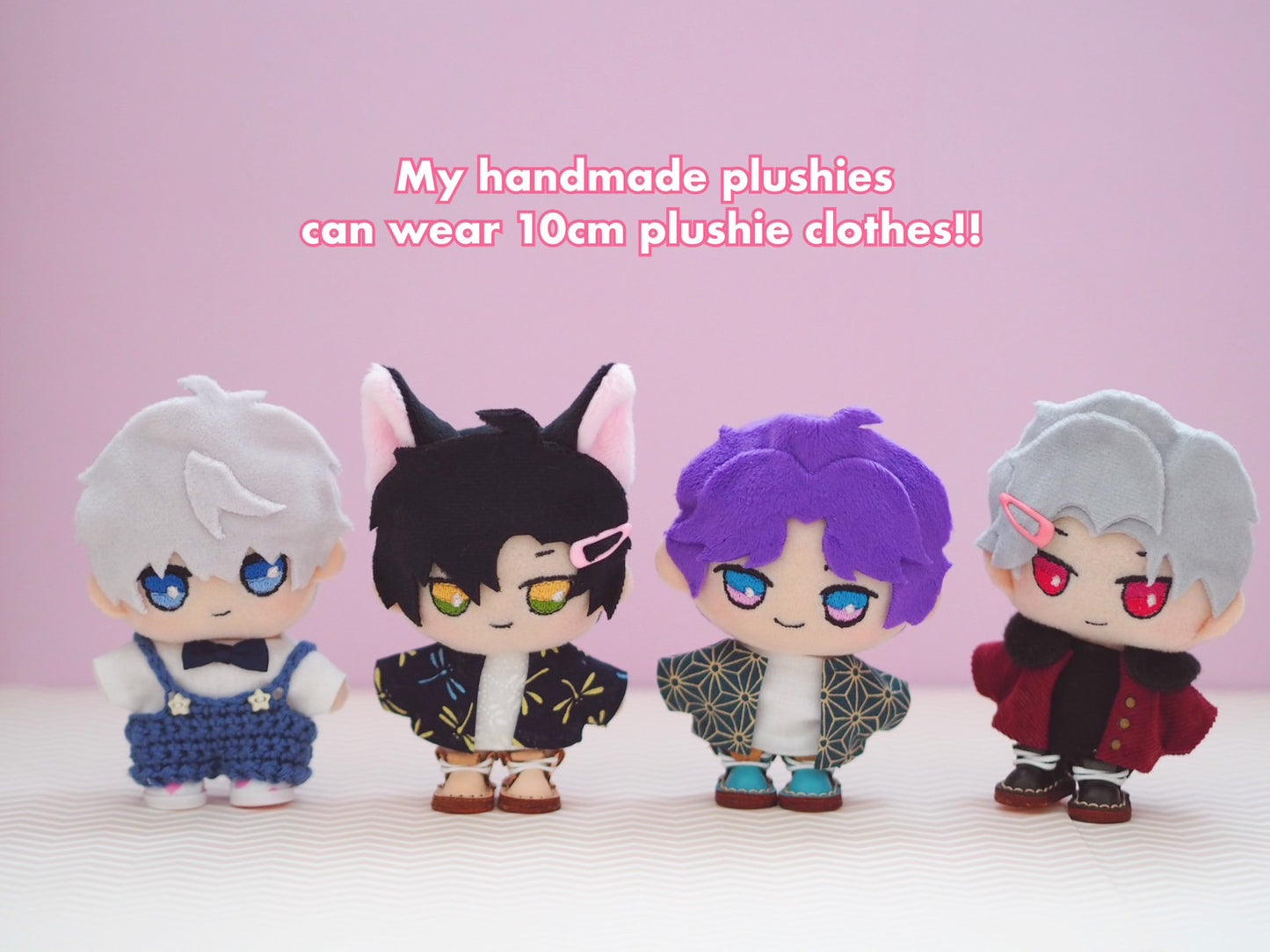 Haori Jackets for 10cm Plush Doll vol. 2