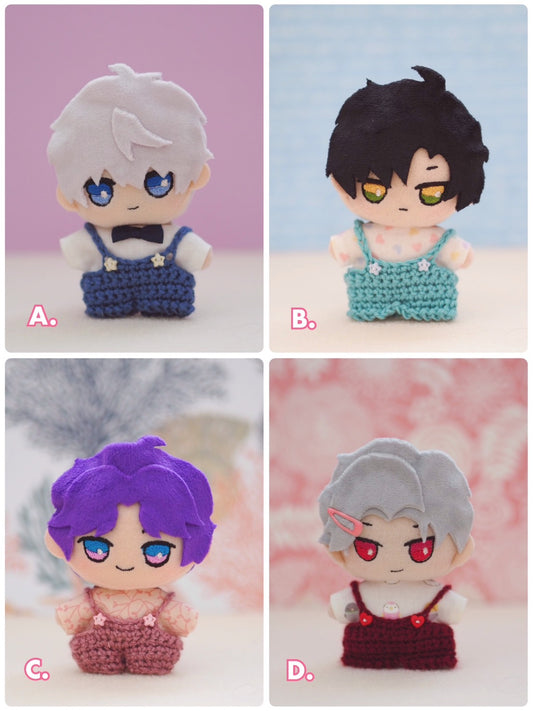 Handmade LADS 10cm Plushie Set (Plushie + Clothes )