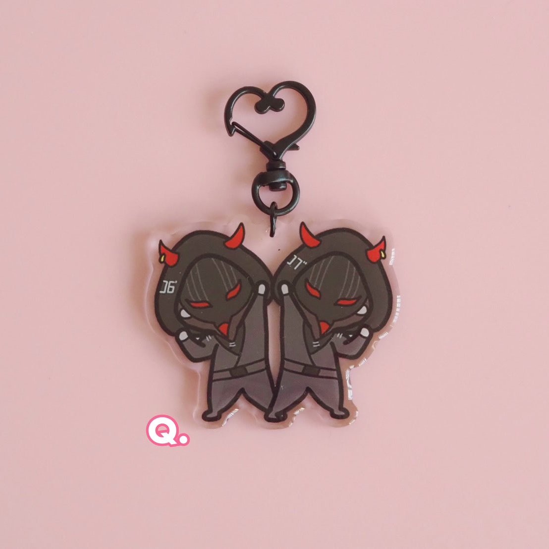 Love and Deepspace Fan Art Keychain LADS