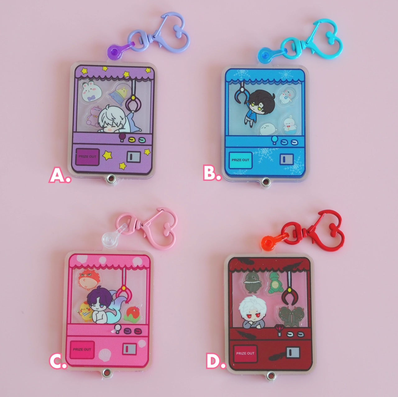 LADS Fan Art Shaker Keychain