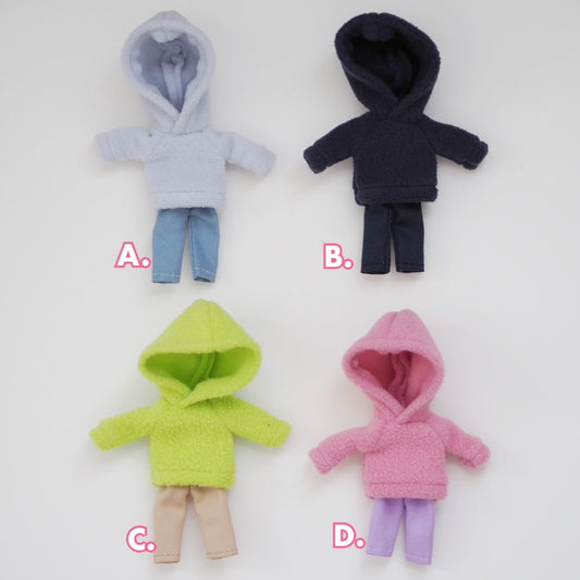 Fleece Hoodies Set (Hoodies + Pants)