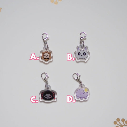 Nijisanji EN Fan Art Mini Charm Keychain