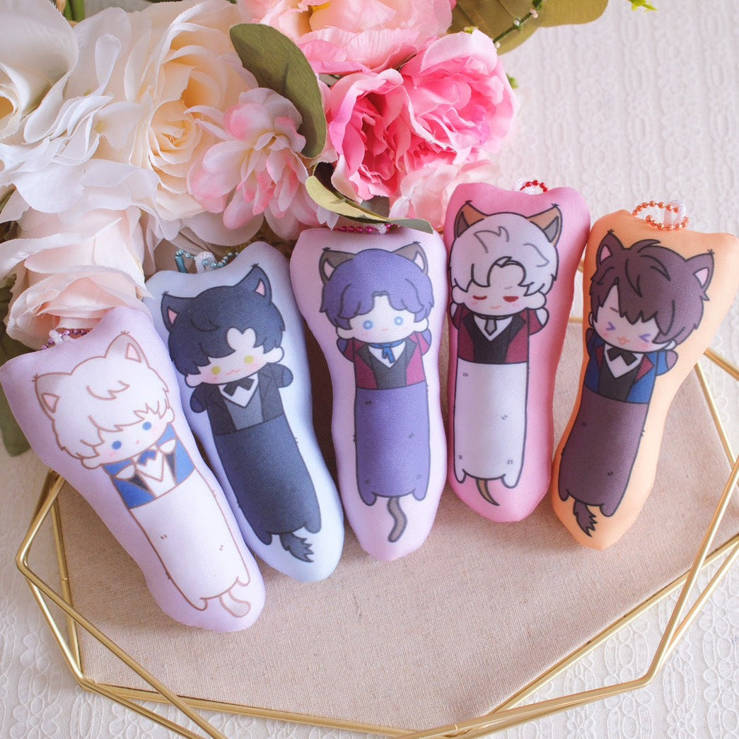 ラブ&ディープスペース スクイーズ ピロー ファンアート キーチェーン