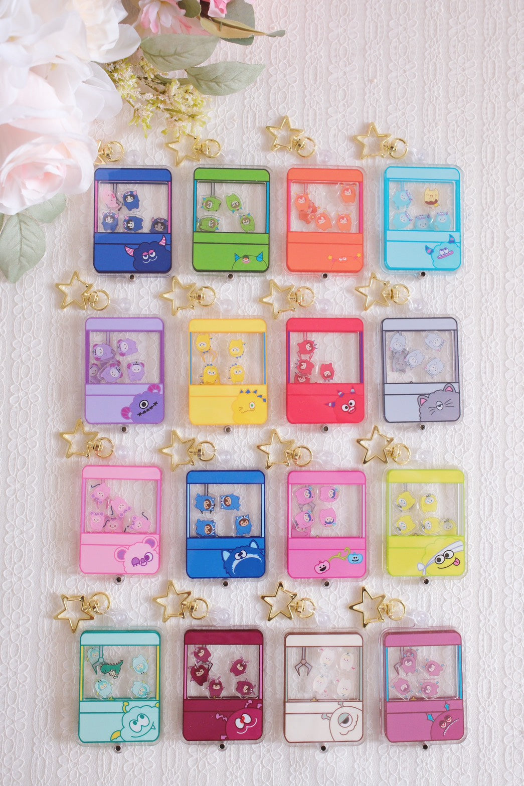 i7 Fan Art Shaker Keychains