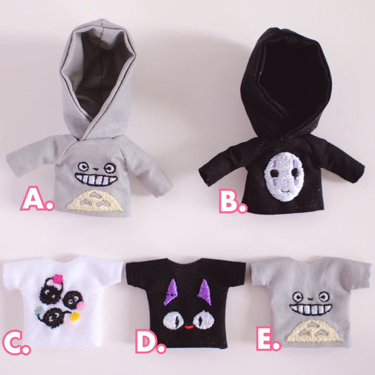 Totoro Embroidery T-Shirts Hoodies