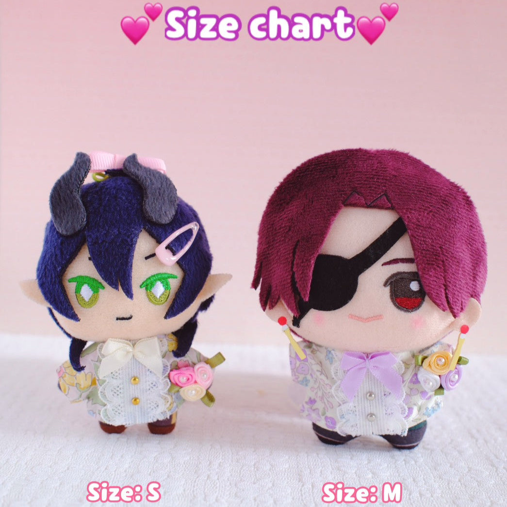 White Plushie Shirts with Ribbon